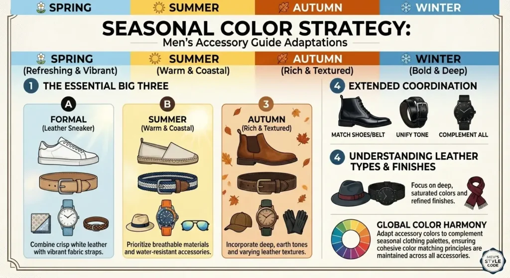 Seasonal Color Strategy Men's Accessory